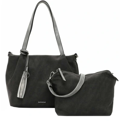 Abbildung von Emily &amp; Noah ELKE SET Umhängetasche, Damen, Größe: One Size, Grey