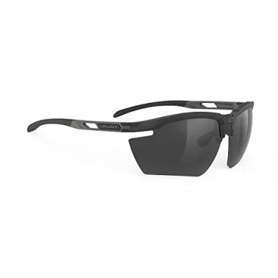 Abbildung von Rudy Project Magnus Fahrradbrille (Schwarz One Size) Fahrradzubehör