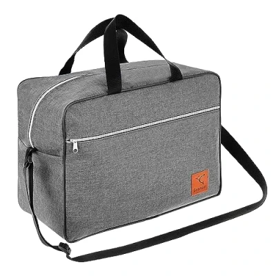 Abbildung von Granori Reisetasche 40x30x25 cm als Handgepäck 30 l für Flug mit z. B. Eurowings, extra leicht, geräumigem Hauptfach und verstellbarem Schultergurt