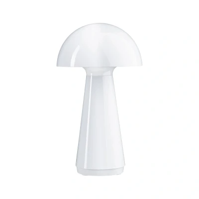 Abbildung von Paulmann 769.95 Akkuleuchte Onzo 3 Step Dim IP44 dimmbar 2700K Weiß H:28.2cm Ø16cm