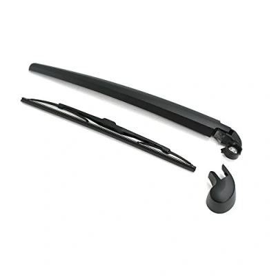 Abbildung von Original Audi Q7 (4L) Wischer Set Wischerarm Kappe hinten Heckscheibe Wischerblatt schwarz