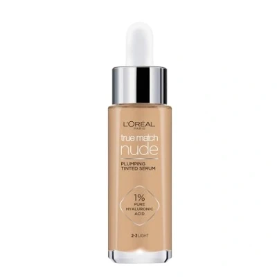 Abbildung von L&#039;Oréal Paris True Match Nude Plumping Tinted Serum (Various Shades) 2 3 Light