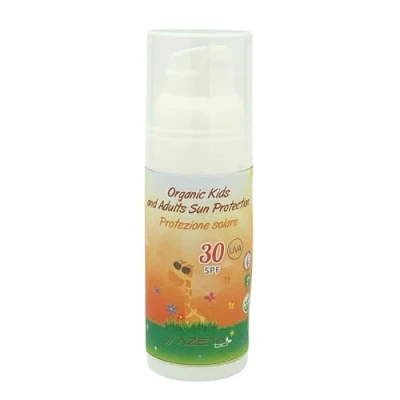 Abbildung von bio Sonnencreme für Kinder LSF30 sensitiv,für Gesicht und Körper hoher sofortiger Schutz der empfindlichen Haut MineralfilterNaturkosmetikSun Protection Sonnenschutzcreme AZETA bio_LUNA 50ml