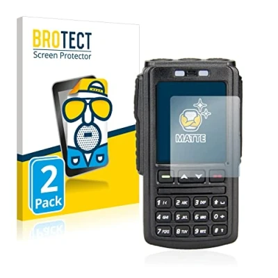 Abbildung von BROTECT Entspiegelungs Schutzfolie für AnyTone BT 01 (2 Stück) Matte Displayschutz Folie, Anti Reflex, Fingerprint