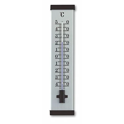 Abbildung von TFA DOSTMANN Innen/Außenthermometer Alumium