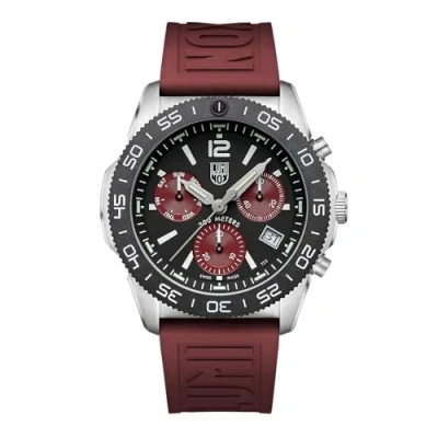 Abbildung von Luminox Herren Analog Schweizer Quarzwerk Uhr mit Kautschuk Armband XS.3155.1