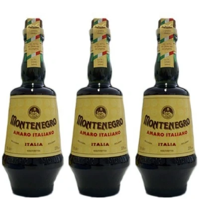 Abbildung von 3x Montenegro italienischer Likör &#039;Amaro Italiano&#039;, 700 ml