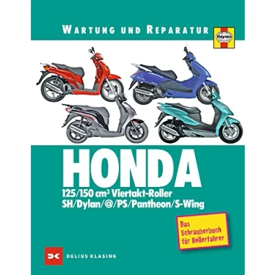 Abbildung von HONDA 125/150 cm3 Viertakt Roller: Wartung und Reparatur das Schrauberbuch für Rollerfahrer