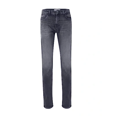Abbildung von LTB Jeans Herren Hollywood Z D Gerade aus Baumwollmischung Denim Dunkel mit Reißverschluss Mittlere Taille Grau