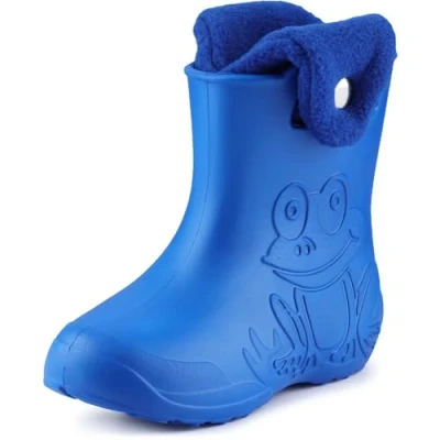 Abbildung von Ladeheid EVA Regenschuhe mit herausnehmbares Innenfutter LA CA 04 Gummistiefel Kinder gefüttert und federleicht