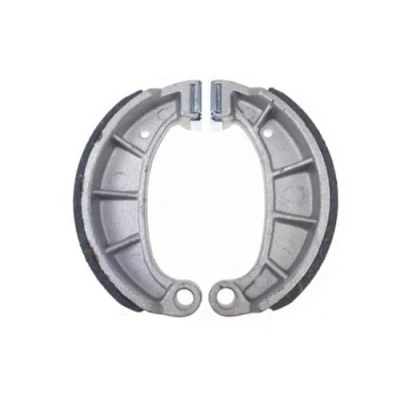 Abbildung von Bremsbacken Bremsbeläge Trommelbremse Bremse 123,5 x 25mm für Simson S50 S51 S53 S70 S83 SR50 SR80 Vogelserie KR51/1 KR51/2 Schwalbe SR4 1 Spatz 2 Star 2/1 3 Sperber 4 Habicht