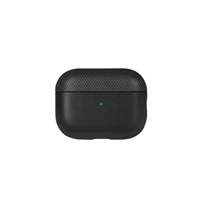 Abbildung von Native Union (Re) Classic Case for AirPods Pro 2nd Gen Einem Hochwertigen Pflanzlichen Material Unterstützt kabelloses Laden Kompatibel mit Pro, 2 (Schwarz)