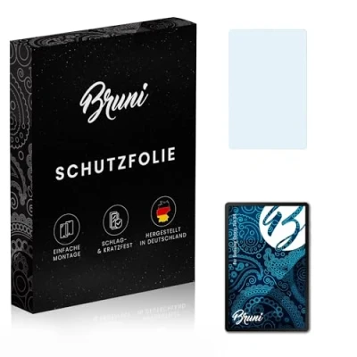 Abbildung von Bruni Schutzfolie kompatibel mit Samsung Galaxy Tab S6 Folie, glasklare Displayschutzfolie (2X)