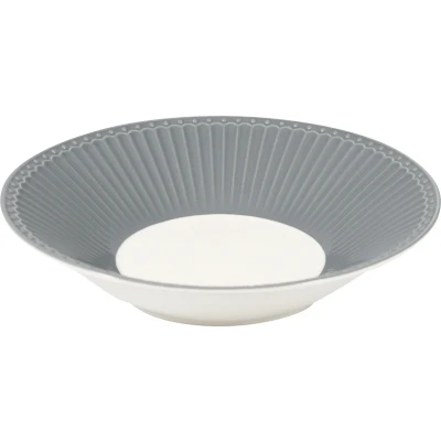 Abbildung von Greengate Alice Pastateller stone grey 23 cm