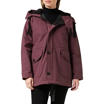Abbildung von G STAR RAW Damen Mid Parka, Purpur (vineyard wine D22024 A281 D303), L