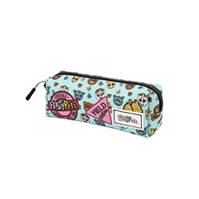 Abbildung von Feisty Pets Glenda Glitterpoop Quadrat HS Federmäppchen, Mehrfarbig