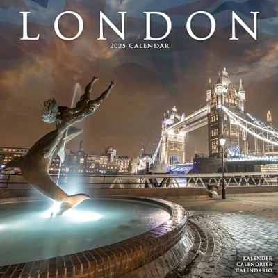 Abbildung von London 2025 16 Monatskalender: Original Avonside Kalender [Mehrsprachig] [Kalender] (Wall Kalender)
