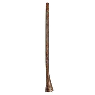 Abbildung von TOCA TO804306 PVC Didgeridoo großes Horn 56&quot; DIDG DGSH Green Swirl