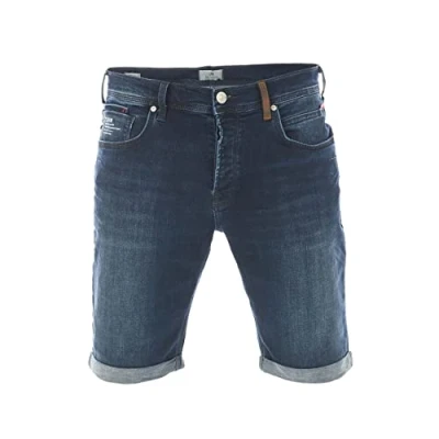 Abbildung von LTB Herren Jeans Bermuda Corvin Slim Fit Shorts Baumwolle Denim Kurz Short Blau Dunkelblau Schwarz S M L XL XXL 3XL 4XL 5XL, Größe:M, Farbe:Gorbi Undamaged Wash (52286)