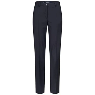 Abbildung von Daniel Hechter Damen Hose Tailored Modern Fit Marine Modell 41570 Corporate Fashion Größe 44