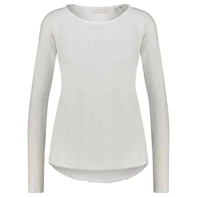 Abbildung von Rich &amp; Royal Organic Basicshirt AUS Biobaumwolle Langarmshirt, Damen, Größe: 36, White