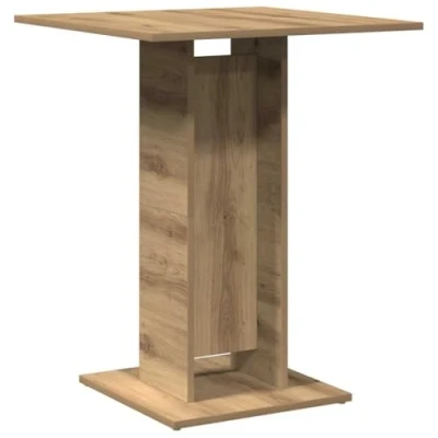 Abbildung von vidaXL Esstisch Bistrotisch Artisan Eiche 60x60x75 cm Holzwerkstoff (1 St)