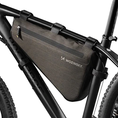 Abbildung von Wozinsky Fahrradtasche Rahmentasche Wasserdichte Tasche für Fahrrad, Mountainbi