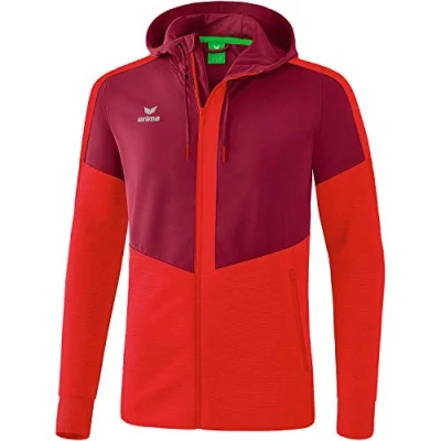 Abbildung von Erima Herren Squad Trainings Jacke, Bordeaux/rot, L