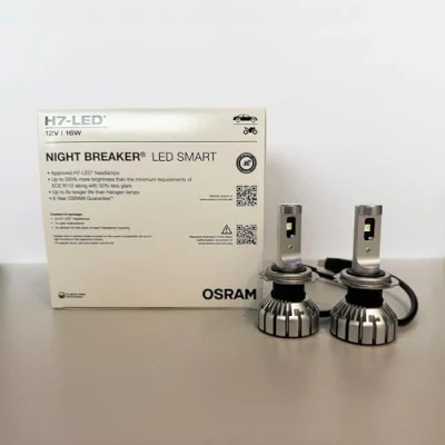 Abbildung von Osram H7 NIGHT BREAKER LED SMART +330% StVZO Konforme Werkstatt Profi Set 2St