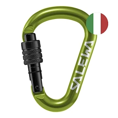 Abbildung von SALEWA Unisex Erwachsene HMS SCREW G2 carabiner, Schwarz, normal
