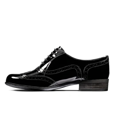 Abbildung von Clarks Hamble OAK Schnürer, Damen, Größe: 39.5, Black Leder