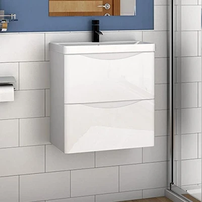 Abbildung von duschspa Badspiegel 80 160cm 3 Lichtfarbe, Uhr, Beschlagfrei, Fach Schminkspiegel, dimmbar