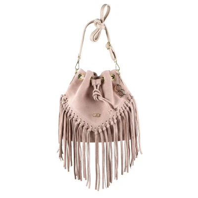 Abbildung von COLLEZIONE ALESSANDRO Schultertasche &quot;Cowgirl&quot;, aus Wildleder mit Fransen
