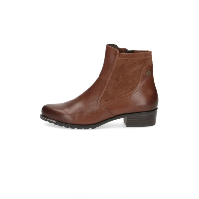 Abbildung von Caprice Elegante Stiefelette, Damen, Größe: 36, Cognac nappa Schuhe
