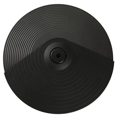 Abbildung von Fame FCP12HHS HiHat Cymbal Pad 12, Professionelles Stereo E Drum Becken Pad, Gummispielfläche, 2 Zonen, Realistische Ansprache, Perfekter Rebound, Kompatibel mit DD Modellen, Alesis