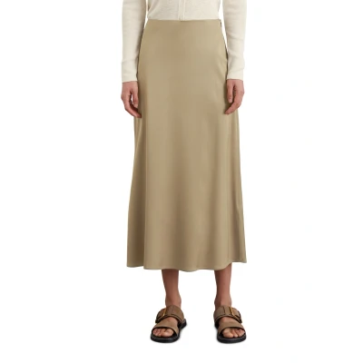 Abbildung von Marc O&#039;Polo Ausgestellter AUS Stretch Alinienrock, Damen, Größe: 32, Summer sand