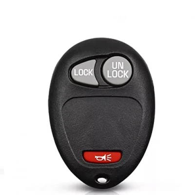 Abbildung von 3 Tasten Fernbedienung Autoschlüssel Shell Case Cover Fob Ersatz Zubehör für Buick Hummer H3 GMC Chevrolet Colorado Isuzu