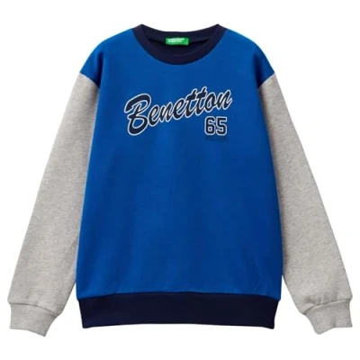 Abbildung von United Colors of Benetton Kinder und Jugendliche Trikot G/C M/L 3J68C10JM Kapuzenpullover, Mehrfarbig, 150 cm