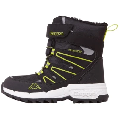 Abbildung von Kappa Snowboot/Winterstiefel für Kinder, Größe: 33, Black/lime Schuhe