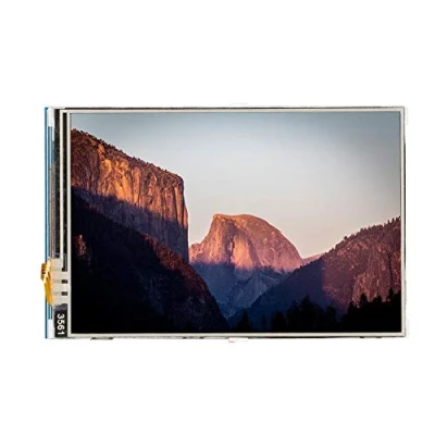 Abbildung von 3,5 Zoll Touchscreen für, 480 x 320 Buntes TFT LCD Display, Tragbares Display für Motherboards, Gaming Pi.