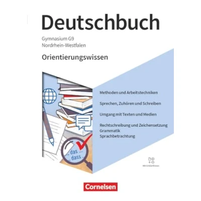 Abbildung von Deutschbuch Gymnasium Nordrhein Westfalen Neue Ausgabe 5. 10. Schuljahr: Orientierungswissen Schulbuch Mit Erklärfilmen