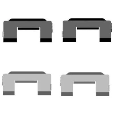 Abbildung von HELLA 8DZ 355 204 471 Zubehörsatz, Scheibenbremsbelag JAGUAR: S Type