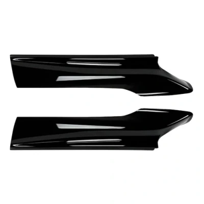 Abbildung von Car Front Lower Bumper Lip Spoiler für BMW 5 Series F10 F11 M Sport 2010 2016 520i 530i, Performance Frontspoiler Auto Frontlippe Spoiler,A