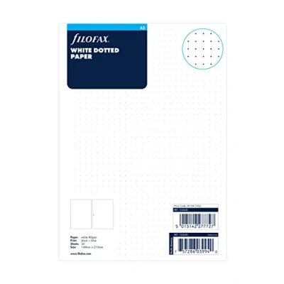 Abbildung von Filofax A5 Organizer, gepunktet, Weiß