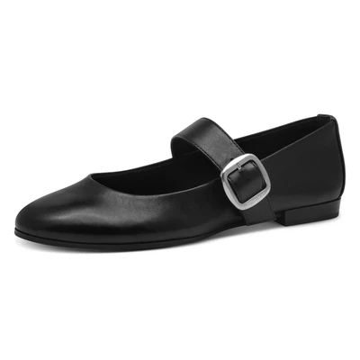 Abbildung von Tamaris Klassischer Ballerina, Damen, Größe: 36, Black Schuhe