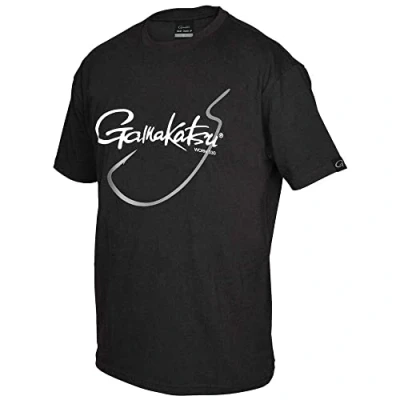 Abbildung von Gamakatsu T Shirt Worm 330 Black XL Angelshirt