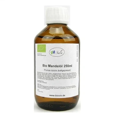 Abbildung von Sala Mandelöl kaltgepresst BIO (250 ml Glasflasche)