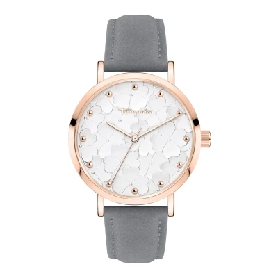 Abbildung von Tamaris Damen Analog Quarz Uhr mit Leder Armband TT 0182 LQ