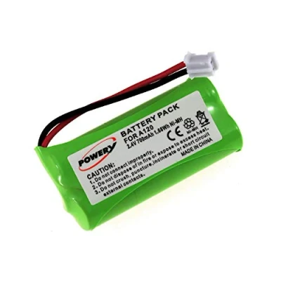 Abbildung von Hochwertiger Akku für Siemens Gigaset A26 AS 15 AS140 / A120 A140 A150 A160 A165 A240 A245 A260 A265 T Com Sinus 100 v30145 k1310 x359 x383 Spannung 2,4V NiMH