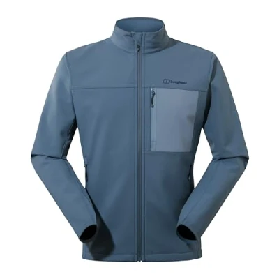 Abbildung von Berghaus Ghlas 2.0 Softshell Jacken für Herren, Trooper/Soft Slate, XL